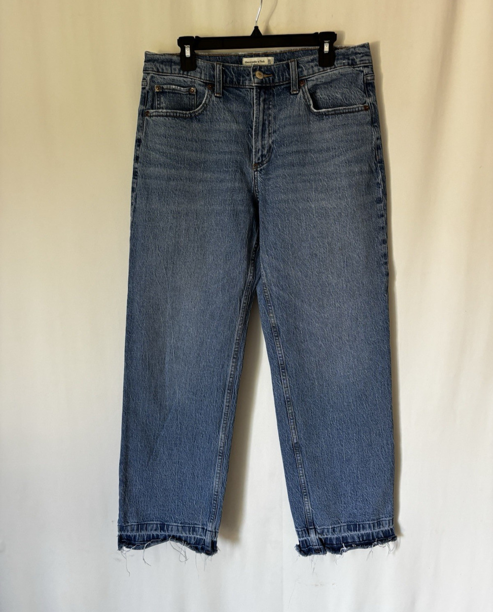 Abercrombie & Fitch Jeans 30 Womens The Baggy Low Rise Blue